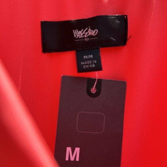 🦋Mossimo Coral sundress sleeveless Maxi dress. With side slit size M NWT - Picture 7 of 13